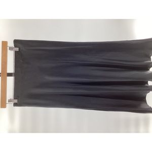 Quince Women's 100% Washable Silk Skirt Black M NEW